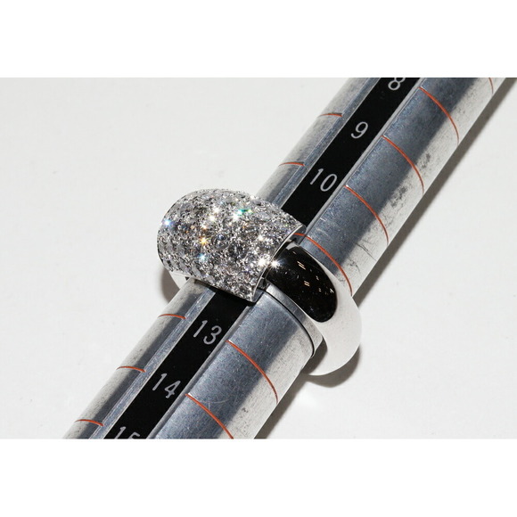 Piaget Piaget K18WG Dancer Ring Ring Size 13 Calfskin Ring - Picture 2 of 6